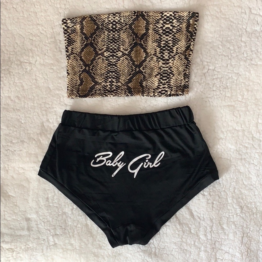 High Rise Baby girl bottoms